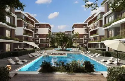 Hotel Apartment - 1 Bedroom - 2 Bathrooms for sale in Doctor Yassin Abdel Ghaffar St. - Area C - Ganoob El Acadimia - New Cairo City - Cairo