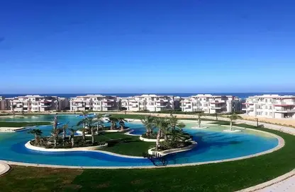 Chalet - 2 Bedrooms - 2 Bathrooms for sale in Cecilia Lagoons - Qesm Marsa Matrouh - North Coast