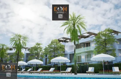 Apartment - 2 Bedrooms - 1 Bathroom for sale in Magawish Resort - Hurghada Resorts - Hurghada - Red Sea