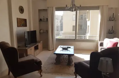 Apartment - 1 Bedroom - 1 Bathroom for rent in Palm Hills Village Gate - South Investors Area - New Cairo City - Cairo