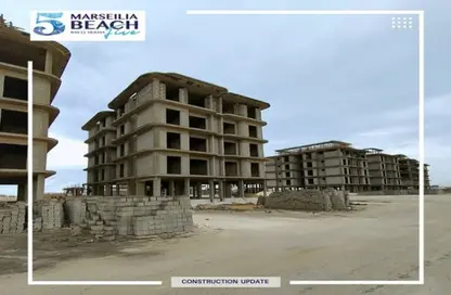 شاليه - 2 غرف نوم - 2 حمامات للبيع في مارسيليا بيتش 5 - راس الحكمة - الساحل الشمالي