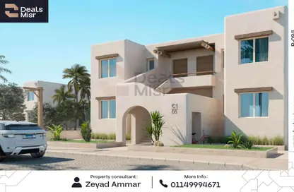 (بنتهاوس  (روف - 3 غرف نوم - 3 حمامات للبيع في هاسيندا ويست - راس الحكمة - الساحل الشمالي