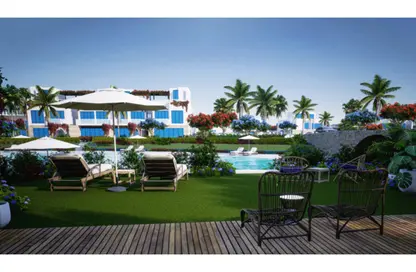 Chalet - 3 Bedrooms - 3 Bathrooms for sale in Azha North - Ras Al Hekma - North Coast