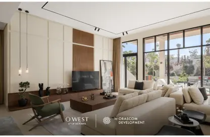 Apartment - 3 Bedrooms - 3 Bathrooms for sale in O West - 6 October Compounds - 6 October City - Giza