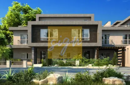 Townhouse - 3 Bedrooms - 4 Bathrooms for sale in New Giza - Cairo Alexandria Desert Road - 6 October City - Giza
