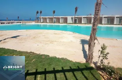 شاليه - 2 غرف نوم - 3 حمامات للبيع في هاسيندا ويست - راس الحكمة - الساحل الشمالي