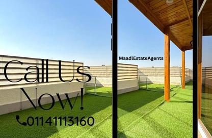 Penthouse - 1 Bedroom - 1 Bathroom for rent in Street 208 - Degla - Hay El Maadi - Cairo