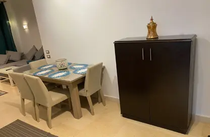 Apartment - 1 Bedroom - 1 Bathroom for rent in Palm Hills Village Gate - South Investors Area - New Cairo City - Cairo