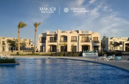 Chalet - 2 Bedrooms - 2 Bathrooms for sale in Kamaran - Al Gouna - Hurghada - Red Sea