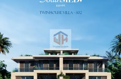 منزل مزدوج - 4 غرف نوم - 3 حمامات للبيع في ساوث ميد - قسم الضبعة - الساحل الشمالي