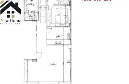 Apartment - 3 Bedrooms - 2 Bathrooms for sale in El Koronfel - The 5th Settlement - New Cairo City - Cairo