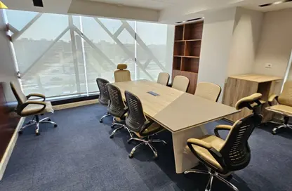 Office Space - Studio - 2 Bathrooms for rent in Cairo Festival City - North Investors Area - New Cairo City - Cairo