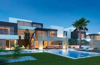 Villa - 3 Bedrooms - 4 Bathrooms for sale in Palm Hills New Cairo - 5th Settlement Compounds - The 5th Settlement - New Cairo City - Cairo
