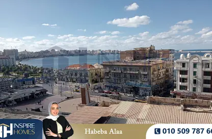 عيادة - استوديو - 2 حمامات للايجار في محطة الرمل - حي وسط - الاسكندرية