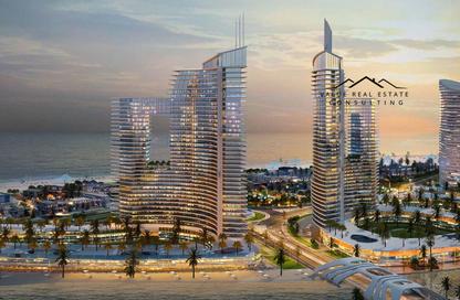 Apartment - 3 Bedrooms - 2 Bathrooms for sale in The Gate Towers - New Alamein City - Al Alamein - North Coast