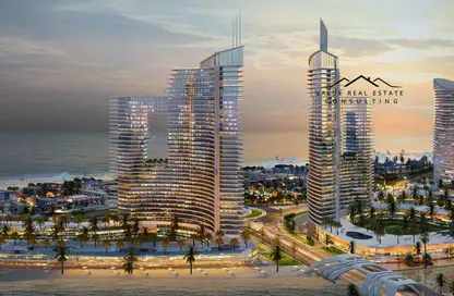 شقة - 2 غرف نوم - 2 حمامات للبيع في ذا جيت تاورز - مدينة العلمين الجديدة - العلمين - الساحل الشمالي