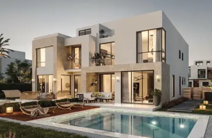 Twin House - 3 Bedrooms - 3 Bathrooms for sale in Majorelle - New Zayed City - Sheikh Zayed City - Giza