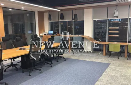 Office Space - Studio - 4 Bathrooms for sale in Cairo Festival City - North Investors Area - New Cairo City - Cairo