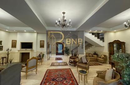 Villa - 4 Bedrooms - 5 Bathrooms for rent in Moon Valley - South Investors Area - New Cairo City - Cairo