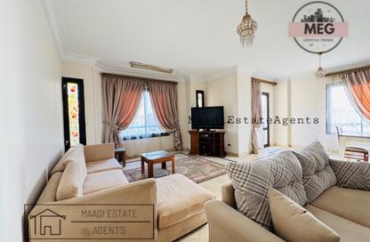 Apartment - 4 Bedrooms - 3 Bathrooms for rent in Street 205 - Degla - Hay El Maadi - Cairo