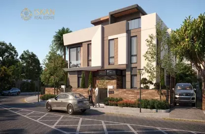 Twin House - 4 Bedrooms - 4 Bathrooms for sale in Beverly Hills - Sheikh Zayed Compounds - Sheikh Zayed City - Giza