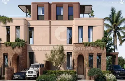 Townhouse - 3 Bedrooms - 2 Bathrooms for sale in Crescent Walk - 5th Settlement Compounds - The 5th Settlement - New Cairo City - Cairo