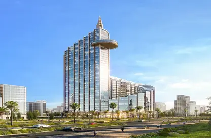 Office Space - Studio - 1 Bathroom for sale in East tower - Central Business District - New Capital City - Cairo