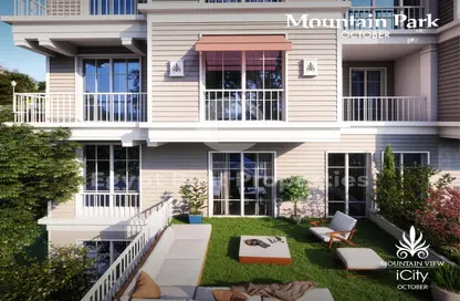 Twin House - 3 Bedrooms - 4 Bathrooms for sale in Mountain View iCity October - 6 October Compounds - 6 October City - Giza