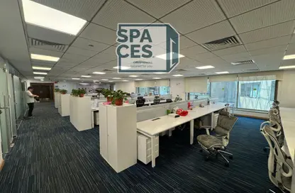 Office Space - Studio - 1 Bathroom for rent in Bank Center Street - South Teseen St. - The 5th Settlement - New Cairo City - Cairo