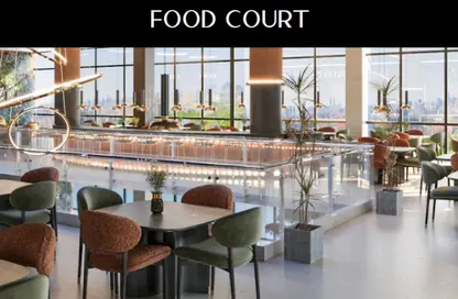 مطعم - استوديو - 1 حمام للبيع في جولدن تاور 2 - ام يو-23 - العاصمة الإدارية الجديدة - القاهرة