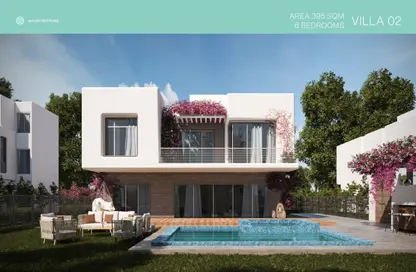 Chalet - 3 Bedrooms - 3 Bathrooms for sale in LVLS By Mountain View - Qesm Ad Dabaah - North Coast