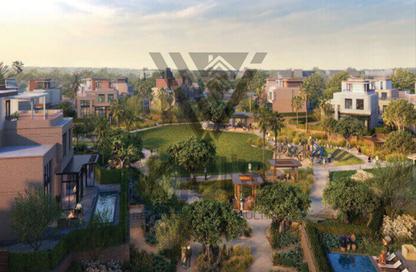 Apartment - 2 Bedrooms - 2 Bathrooms for sale in Crescent Walk - 5th Settlement Compounds - The 5th Settlement - New Cairo City - Cairo