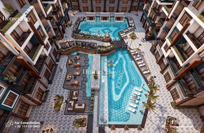 Apartment - 1 Bedroom - 1 Bathroom for sale in El Hadaba District - Hurghada - Red Sea