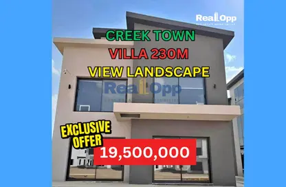 Villa - 4 Bedrooms - 4 Bathrooms for sale in Creek Town - The 1st Settlement - New Cairo City - Cairo