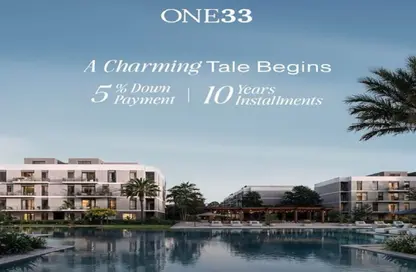 Apartment - 2 Bedrooms - 2 Bathrooms for sale in One33 - 6 October Compounds - 6 October City - Giza