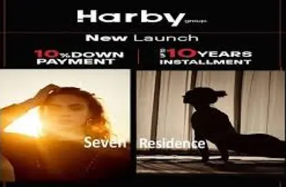 شقة - 3 غرف نوم - 2 حمامات للبيع في حدائق اكتوبر - مدينة 6 أكتوبر - الجيزة