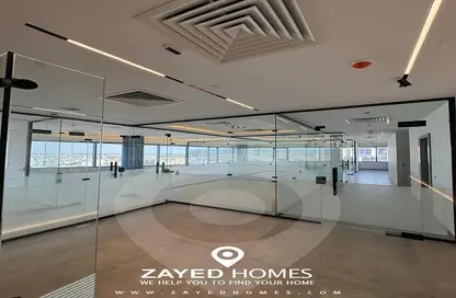 Office Space - Studio - 2 Bathrooms for rent in The Polygon - Sheikh Zayed Compounds - Sheikh Zayed City - Giza