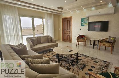Apartment - 2 Bedrooms - 2 Bathrooms for rent in El Koronfel - The 5th Settlement - New Cairo City - Cairo