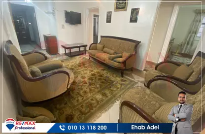 شقة - 4 غرف نوم - 2 حمامات للايجار في شارع ابو قير - الإبراهيمية - حي وسط - الاسكندرية