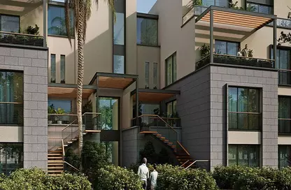 Townhouse - 3 Bedrooms - 3 Bathrooms for sale in Beverly Hills Road - 17th District - Sheikh Zayed City - Giza