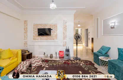 Apartment - 3 Bedrooms - 2 Bathrooms for rent in Al Kady Hamza St. - Ibrahimia - Hay Wasat - Alexandria