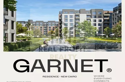 Apartment - 3 Bedrooms - 3 Bathrooms for sale in Garnet - North Investors Area - New Cairo City - Cairo