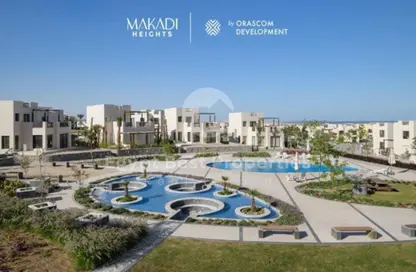 Apartment - 4 Bedrooms - 4 Bathrooms for sale in Makadi Orascom Resort - Makadi - Hurghada - Red Sea