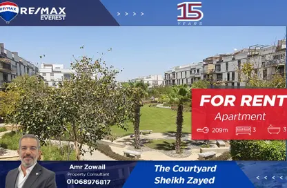 Apartment - 3 Bedrooms - 3 Bathrooms for rent in Casa - Sheikh Zayed Compounds - Sheikh Zayed City - Giza