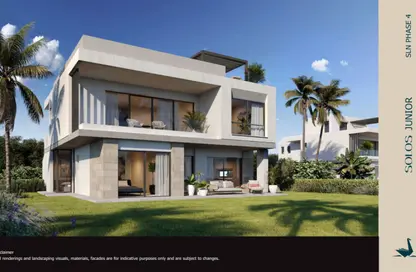 Chalet - 3 Bedrooms - 4 Bathrooms for sale in Swan Lake North Coast - Qesm Ad Dabaah - North Coast