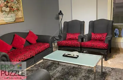 Apartment - 3 Bedrooms - 2 Bathrooms for rent in American University Housing District - 5th Settlement Compounds - The 5th Settlement - New Cairo City - Cairo