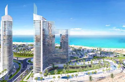 Apartment - 3 Bedrooms - 3 Bathrooms for sale in North Edge Towers - New Alamein City - Al Alamein - North Coast
