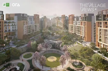 Apartment - 2 Bedrooms - 2 Bathrooms for sale in Park Side Residence - Zed Towers - Sheikh Zayed Compounds - Sheikh Zayed City - Giza