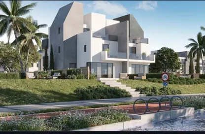 Townhouse - 3 Bedrooms - 3 Bathrooms for sale in Rivers - New Zayed City - Sheikh Zayed City - Giza