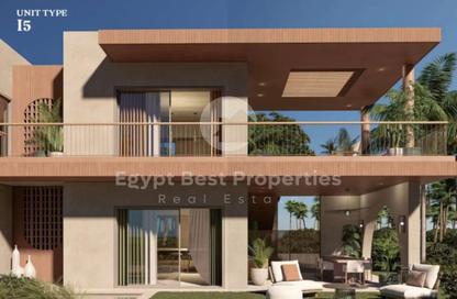 Chalet - 2 Bedrooms - 2 Bathrooms for sale in Ramla Lakeside - Qesm Ad Dabaah - North Coast